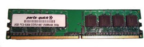 2GB Memória EliteGroup (ECS) 946GZT M2-es Alaplap DDR2 PC2-5300 667MHz DIMM NON ECC RAM Upgrade (ALKATRÉSZEK-GYORS MÁRKA)