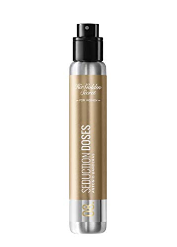 Antonio Banderas Parfümök, Csábítás Adag Utazási Méret - Az Arany Titkos - Eau de Toilette Spray Nőknek, Virágos, illetve Keleti Illat