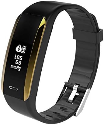 TWDYC Okos Karkötő Idős Vérnyomás, pulzusszám Ellenőrzése Bluetooth Sport Karkötő Egészség viselni (Szín : E)