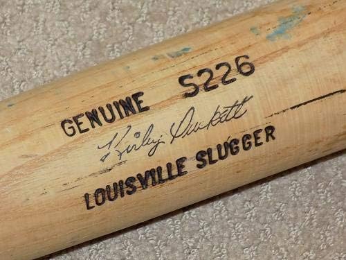 Kirby Puckett H&B a Játékban Használt Bat 1987 Minnesota Twins HOF PSA GU 9 - MLB Meccset Használt Denevérek
