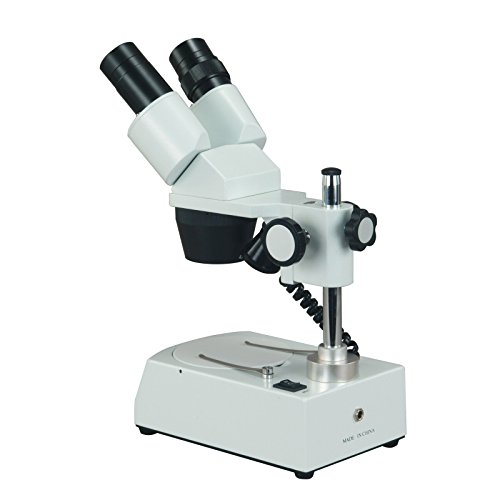 OMAX 20X-40X-Kettős LED 3D Sztereó Mikroszkóp, a Multi-Power (Elem vagy AC Adapter) Fém Váz + Prémium Minőségű Optika